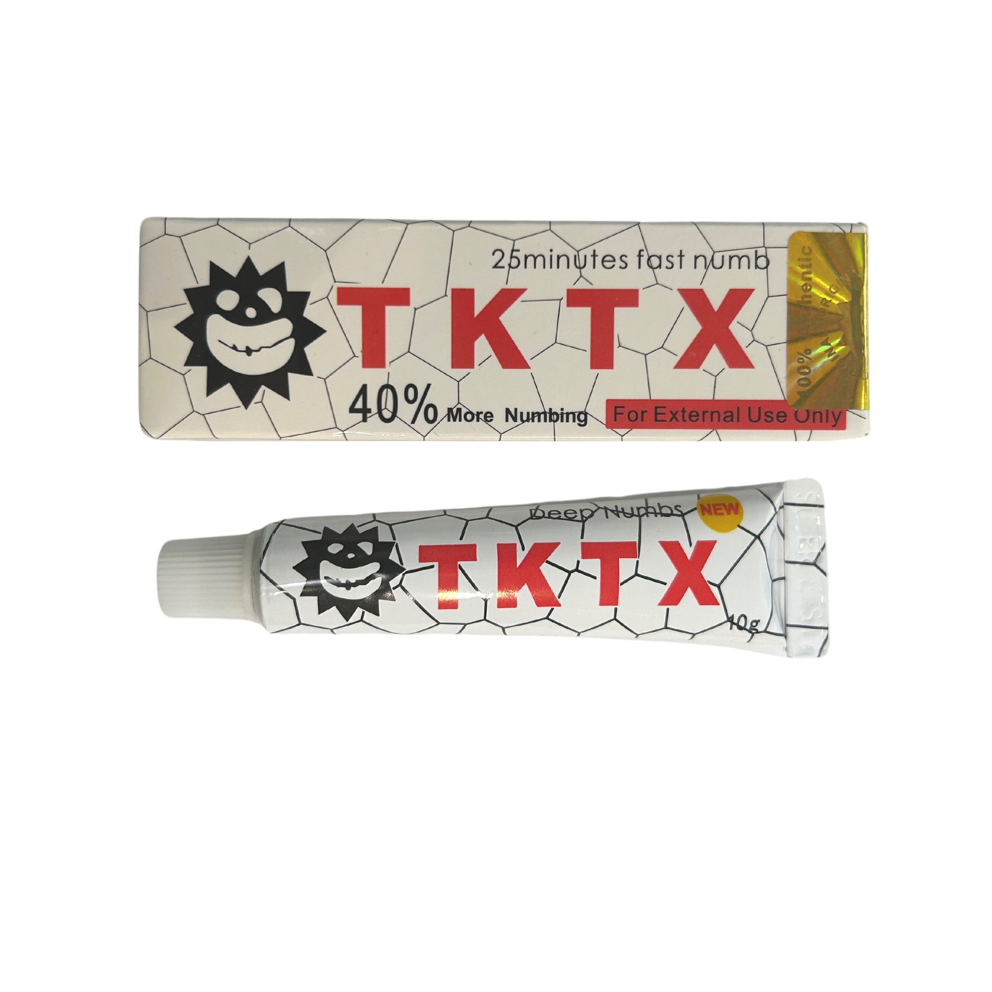 white tktx numbing cream